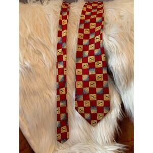 Sunshine Neck Tie / 100% Silk / Save the Children / Made in USA‎ / Vintage